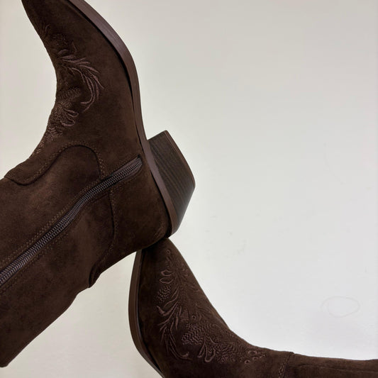 Botas Cowboy Marrón Chocolate