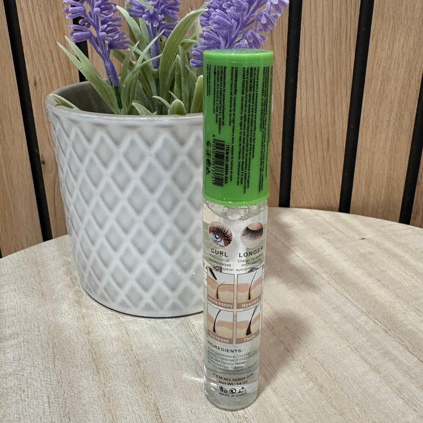 Sérum Natural para Crecimiento de Pestañas con Aloe Vera
