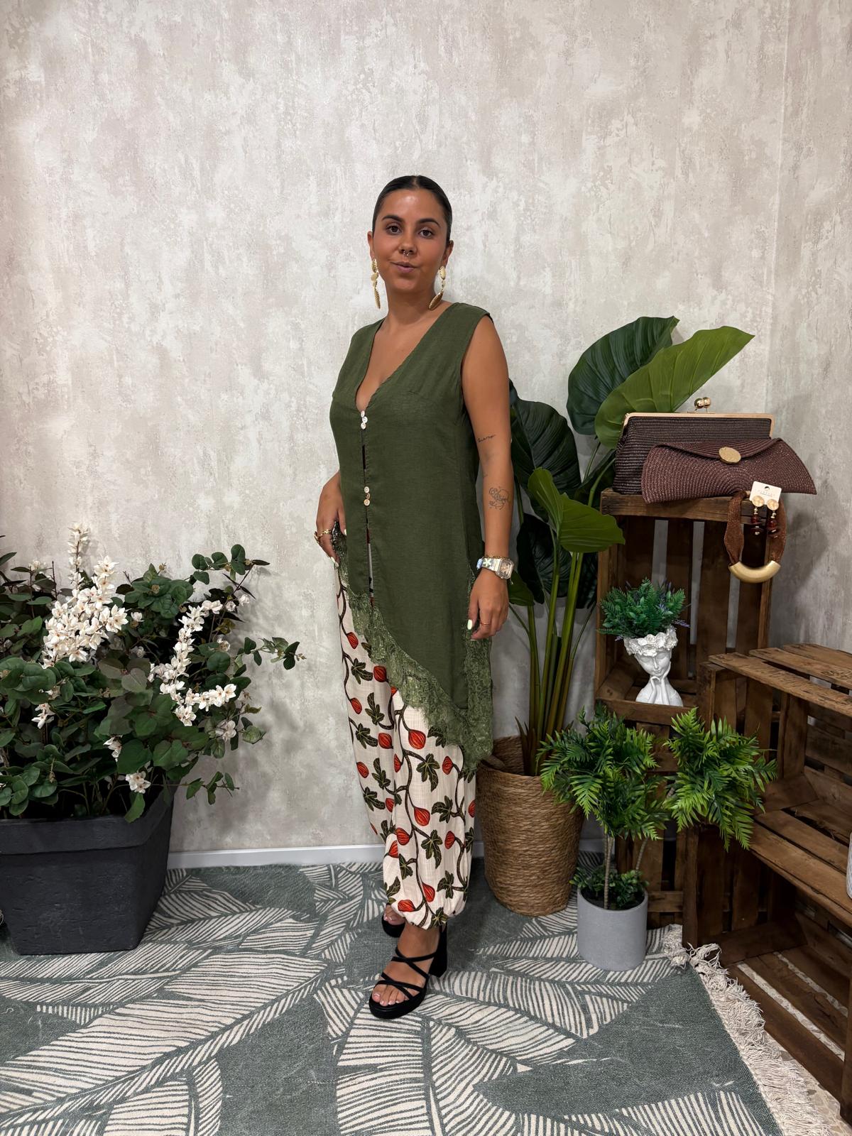 Pantalón Flores