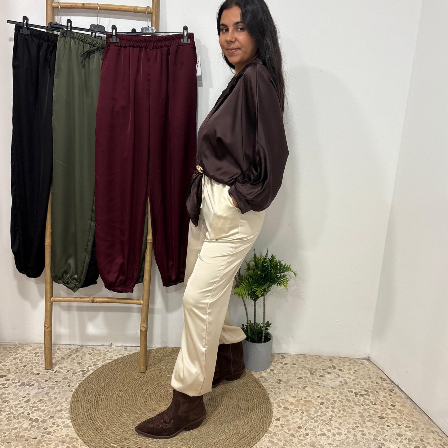 Pantalón de Raso Viral