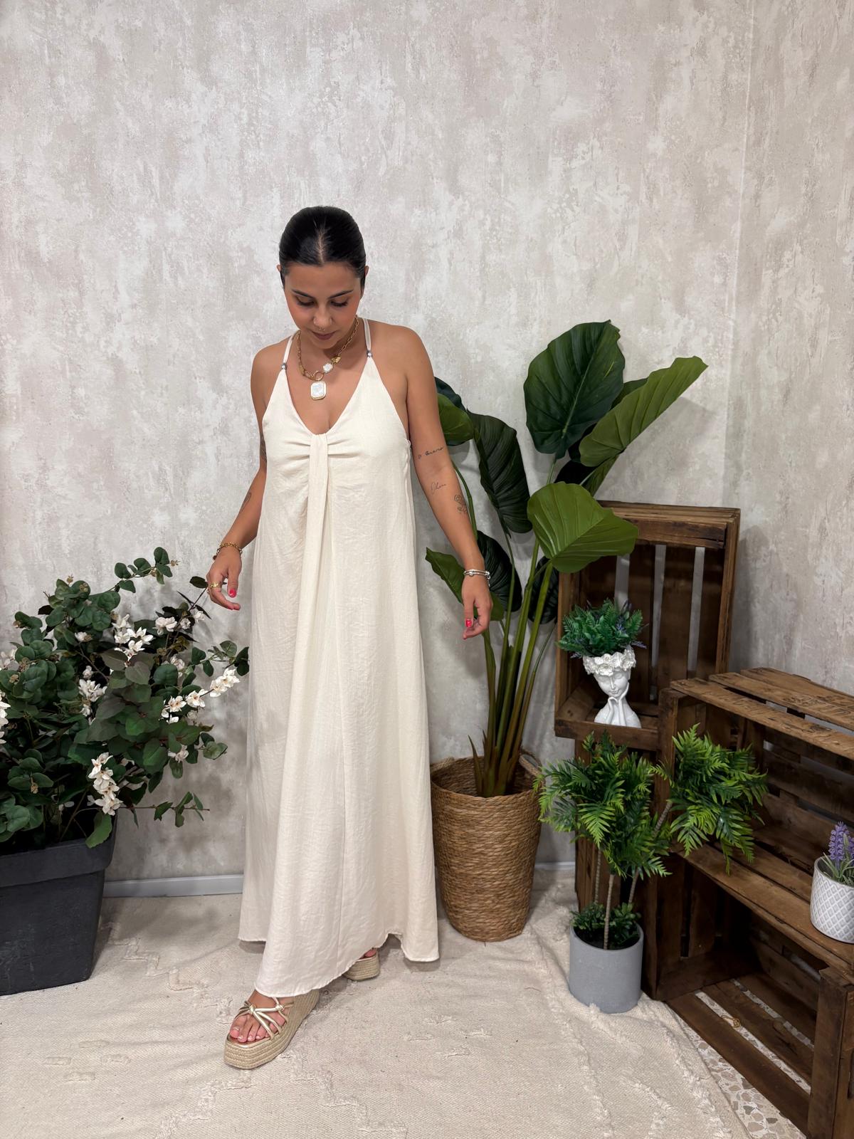 Vestido Perlas