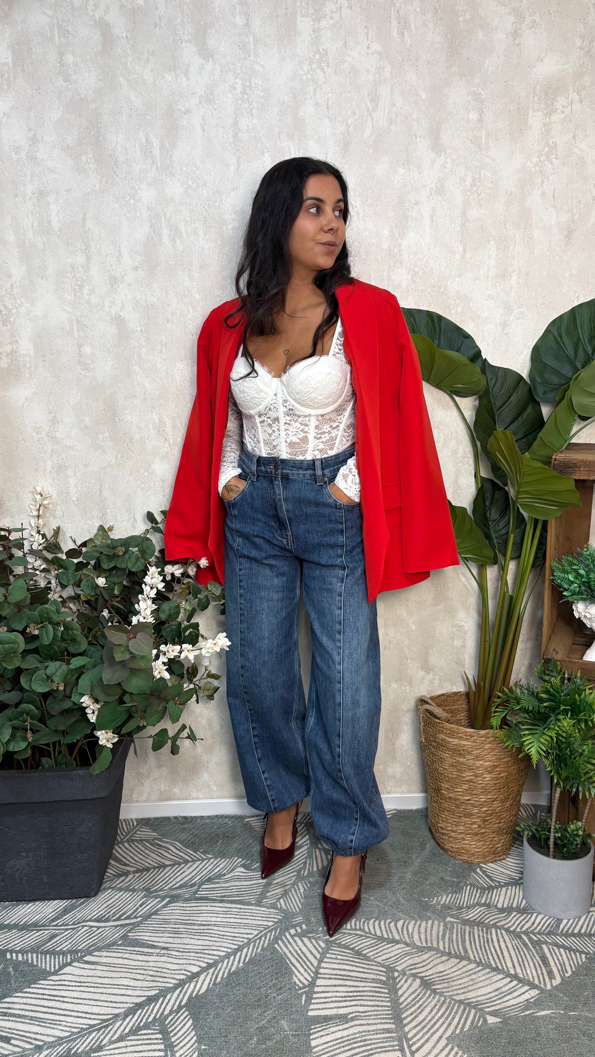 Blazer Roja