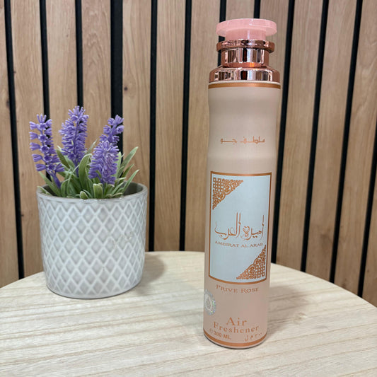 Ambientador Prive Rosa 300 ml – Fragancia Floral Dulce y Sofisticada para Hogar