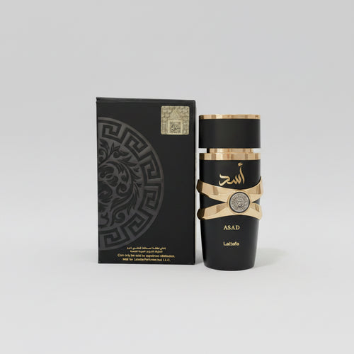 Asad de Lattafa Eau de Parfum 100 ml – Fragancia Ámbar-Especiada Masculina Original – Cosmética para mujer | Mayshop