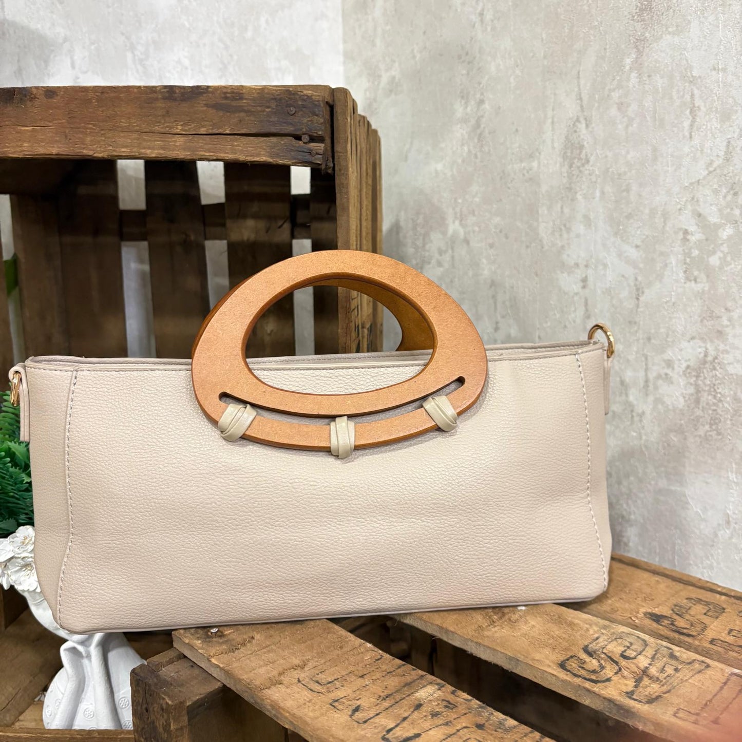 Bolso Asa Madera