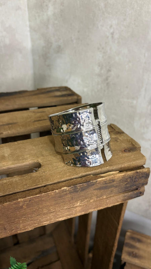 Brazalete Asimétrico Plata