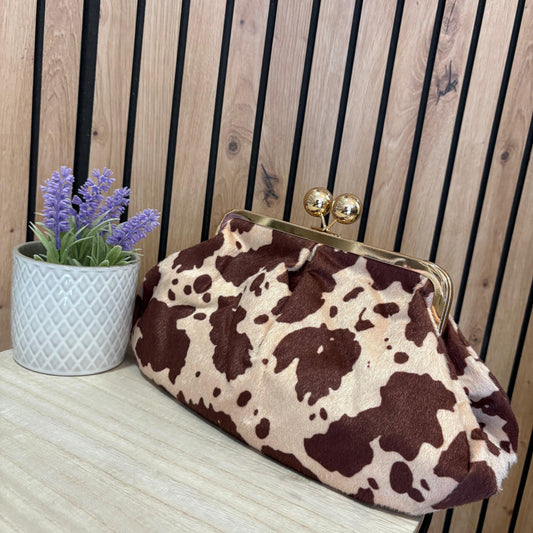 Cartera Animal Print de Vaca