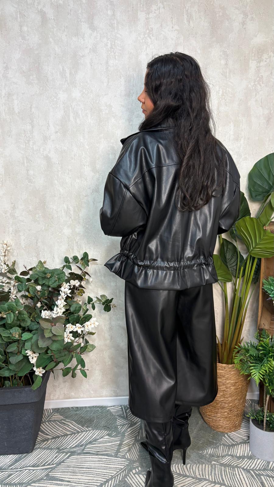 Chaqueta Polipiel Zara