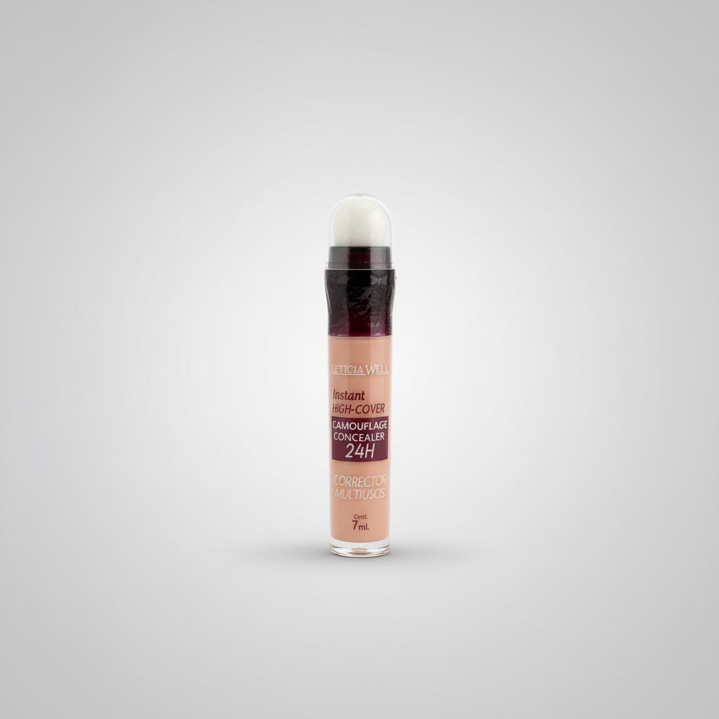 Corrector de Maquillaje con Esponja – Alta Cobertura – Cosmética para mujer | Mayshop