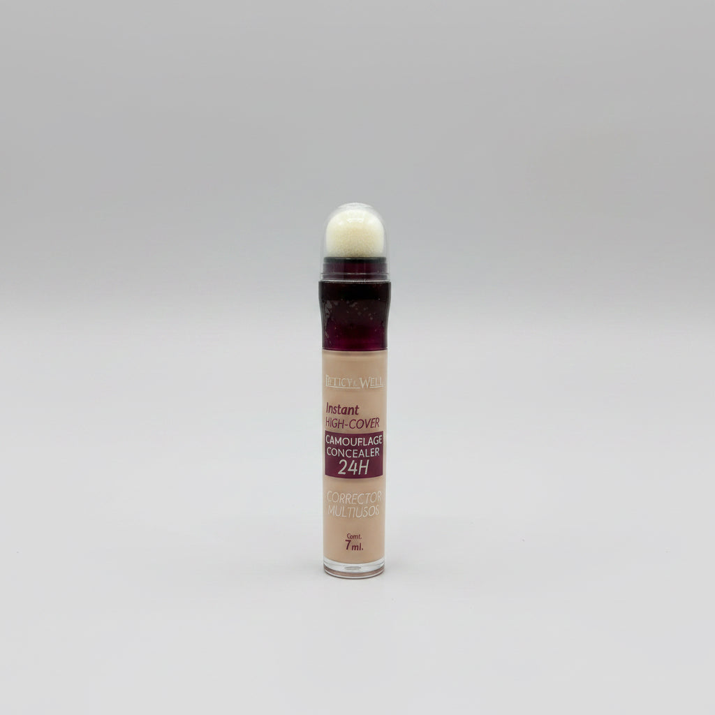 Corrector de Maquillaje con Esponja – Alta Cobertura – Cosmética para mujer | Mayshop