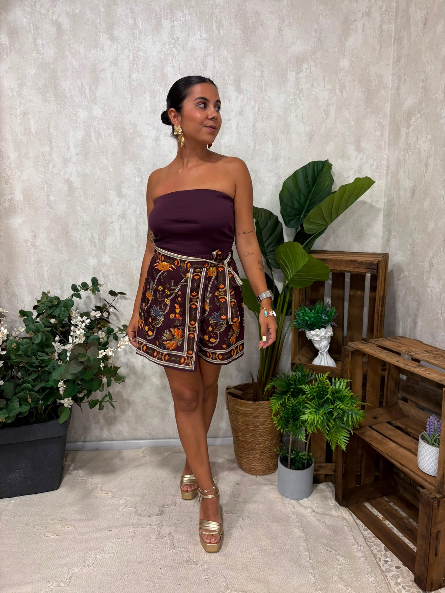 Short Estampado