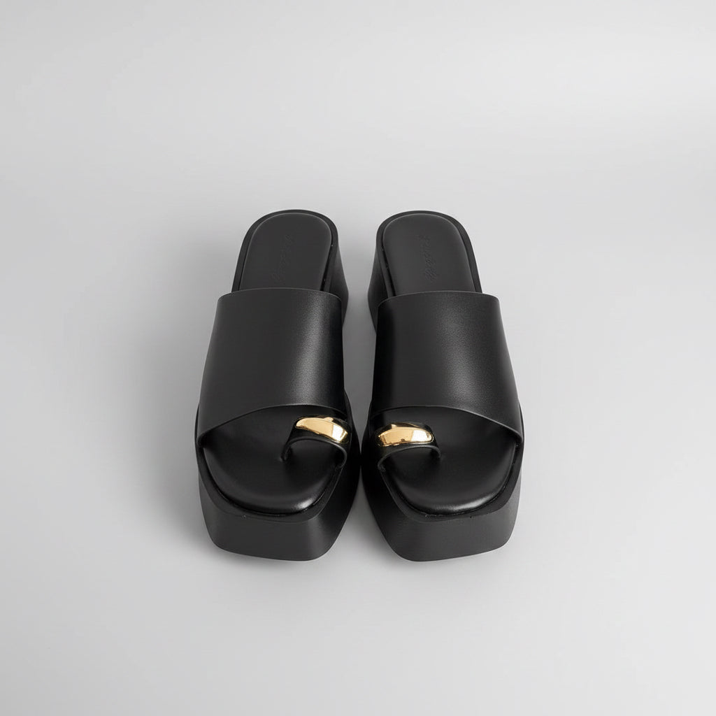 Cuña Negra – Calzado para mujer | Mayshop · Producto