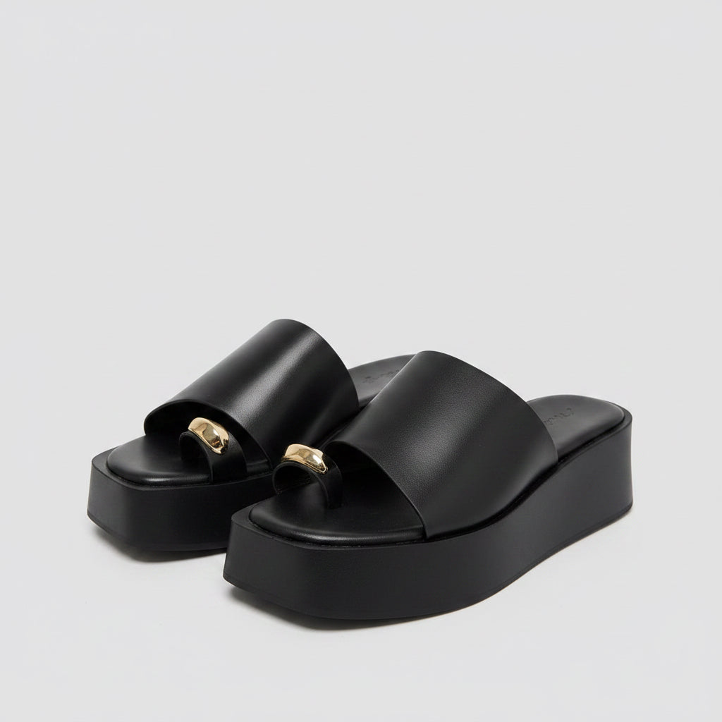 Cuña Negra – Calzado para mujer | Mayshop · Producto