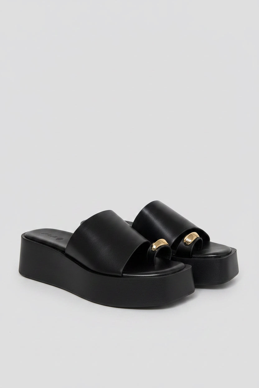 Cuña Negra – Calzado para mujer | Mayshop · Producto