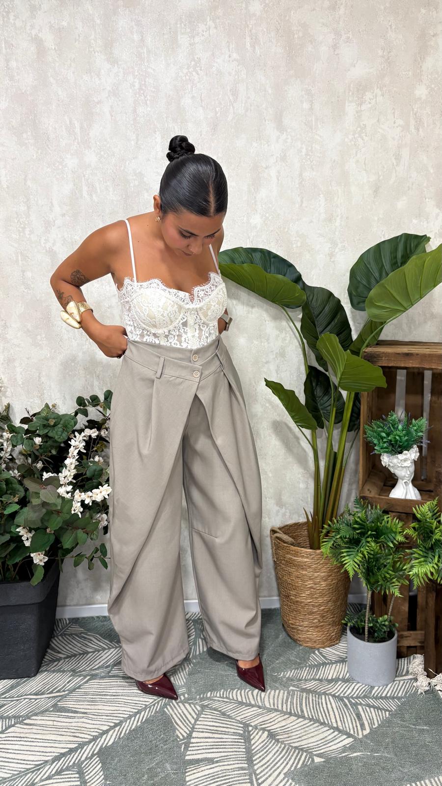 Pantalón Doble Botón