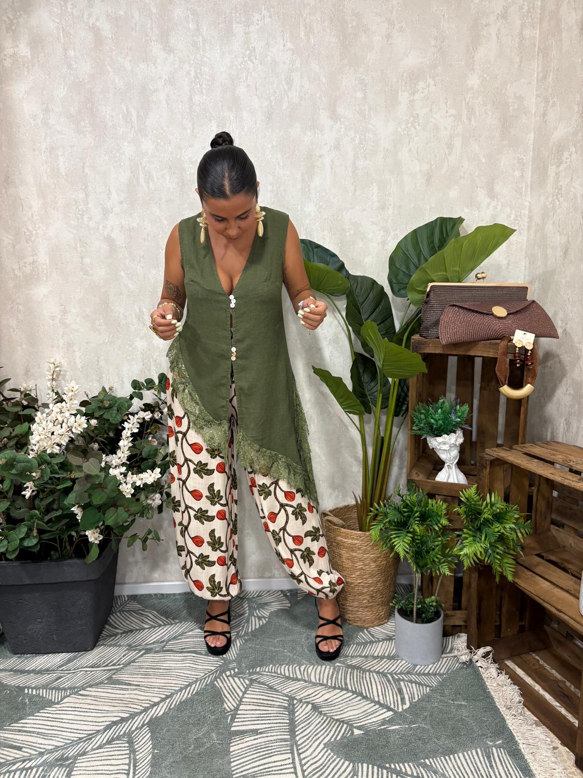 Pantalón Flores