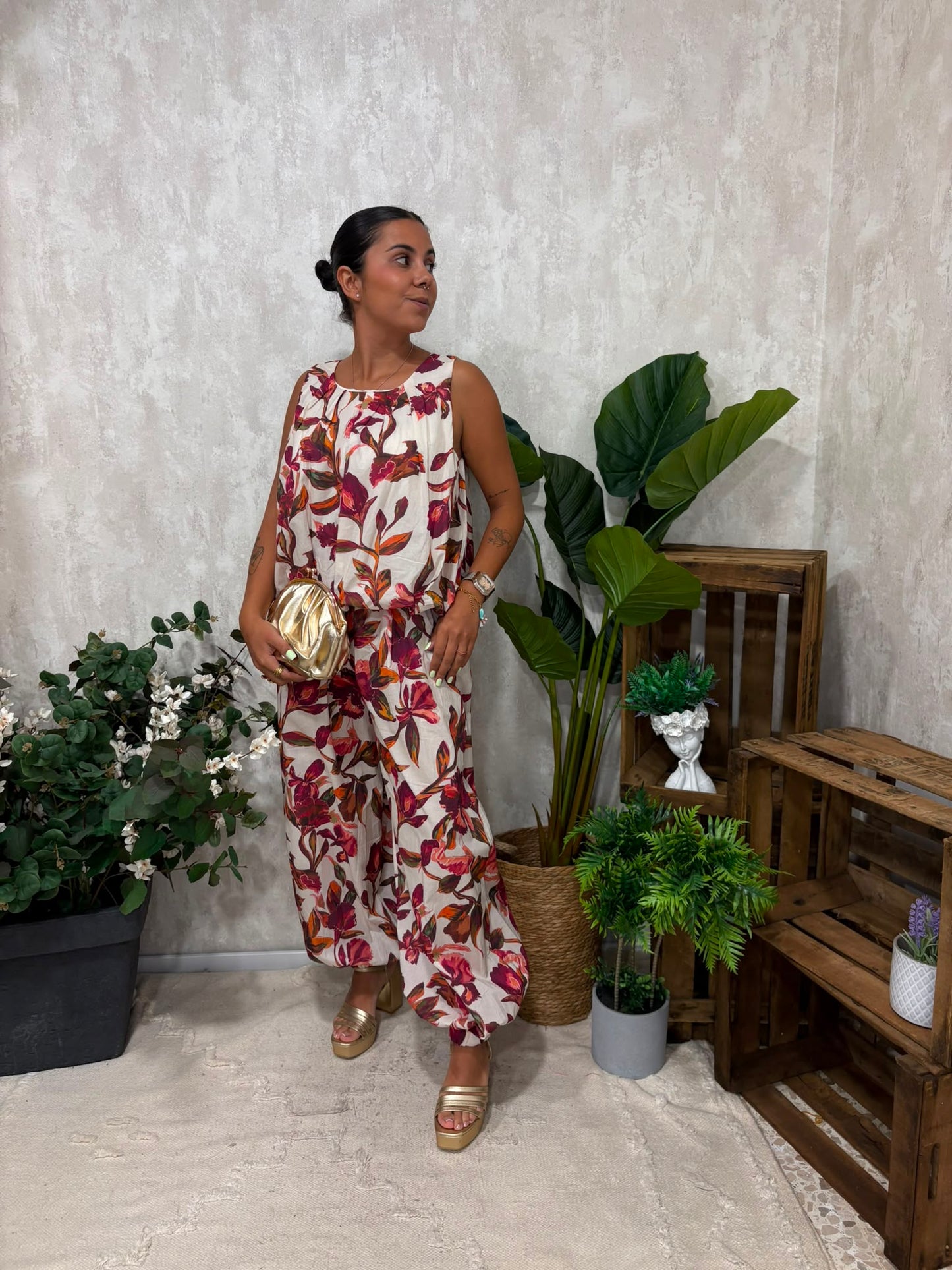 Pantalón Flores