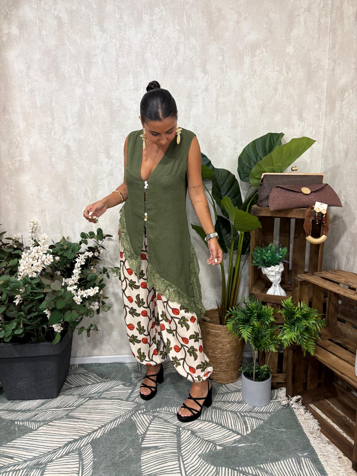 Pantalón Flores