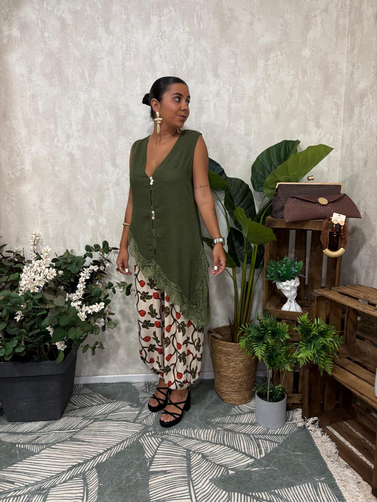 Pantalón Flores