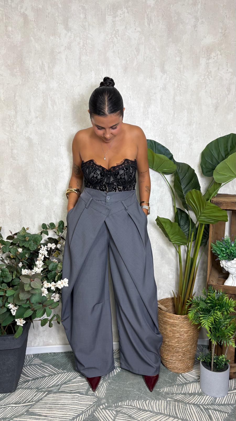 Pantalón Doble Botón