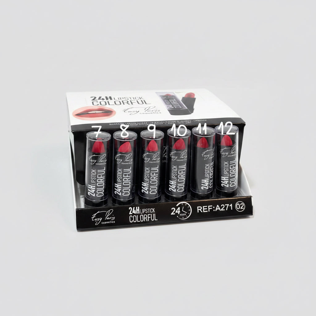 Labial Rojo 24H – Cosmética para mujer | Mayshop