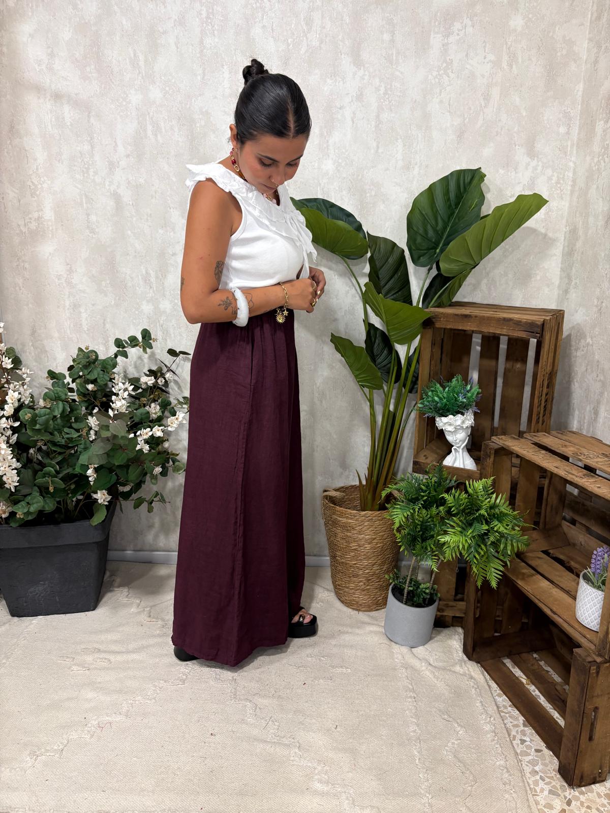 Pantalón Lino