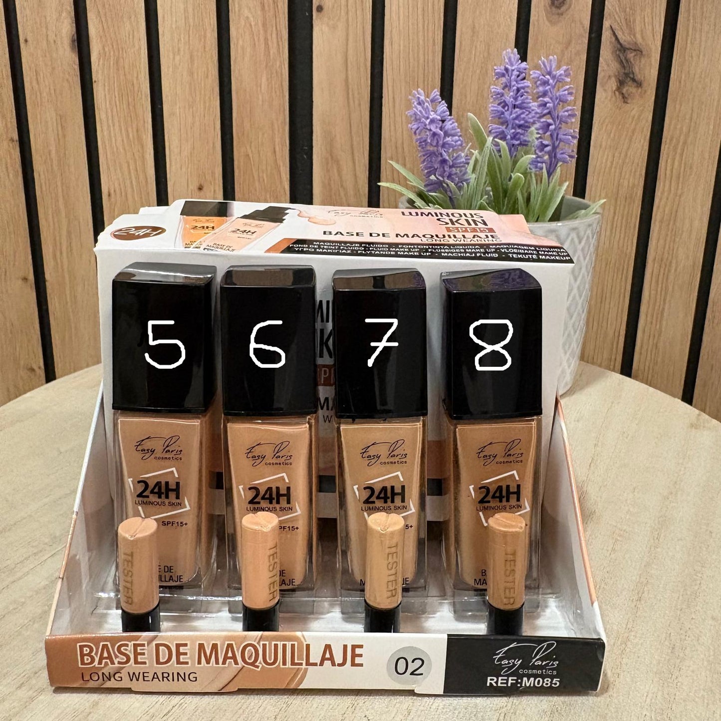 Maquillaje Líquido de Acabado Natural