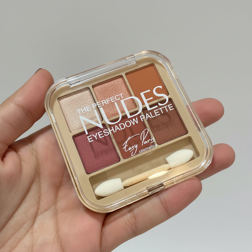 Paleta de Sombras Nude – Tonos Naturales – Cosmética para mujer | Mayshop