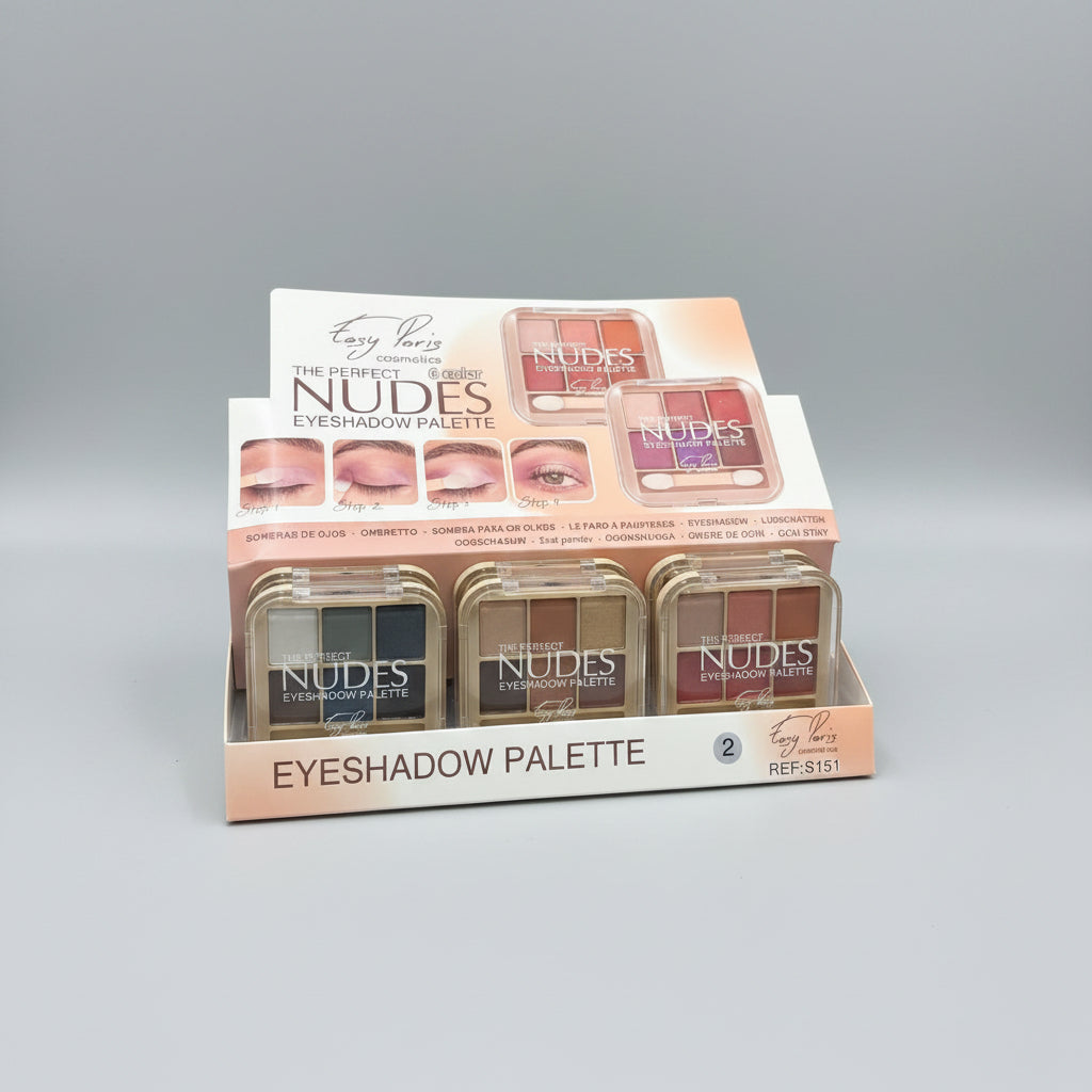 Paleta de Sombras Nude – Tonos Naturales – Cosmética para mujer | Mayshop