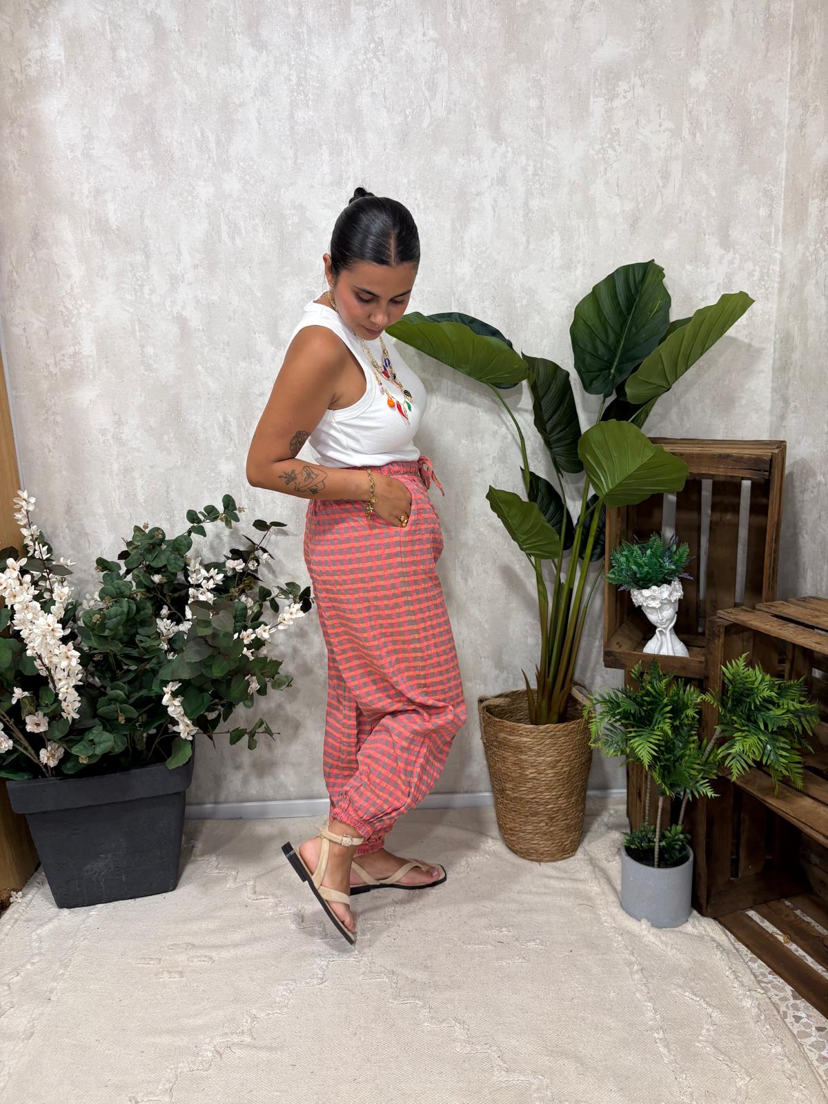 Pantalón Vichy
