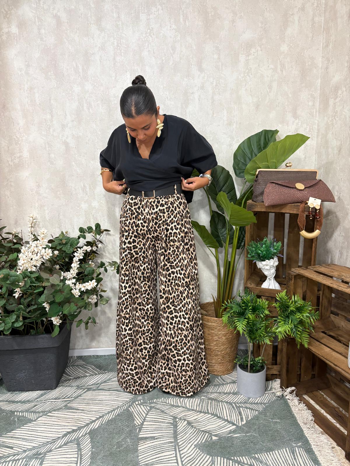 Pantalón Leopardo
