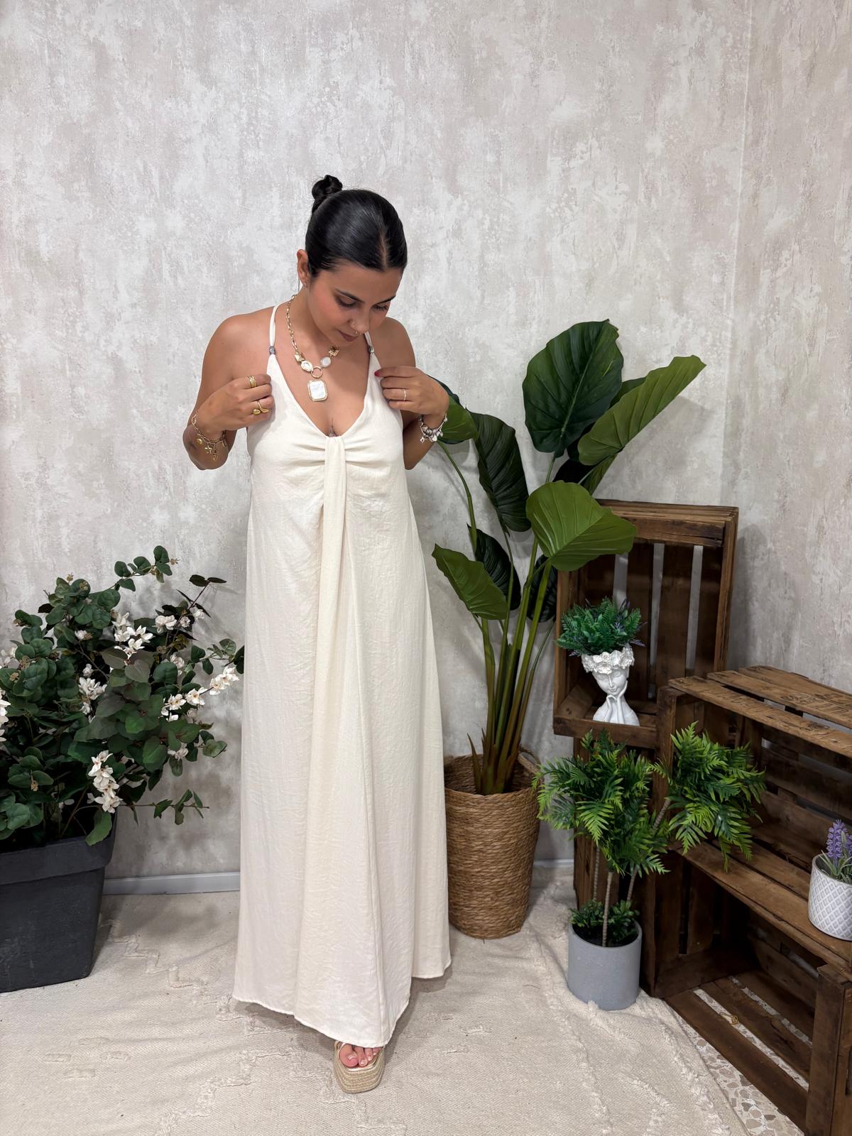 Vestido Perlas