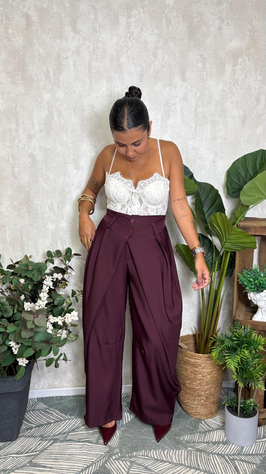 Pantalón Doble Botón
