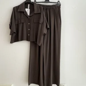 conjunto chocolate