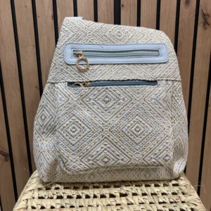 mochila azul