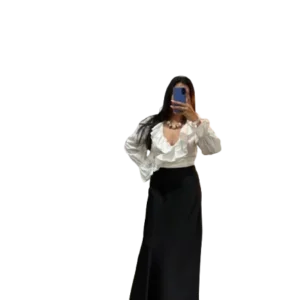 blusa abierta
