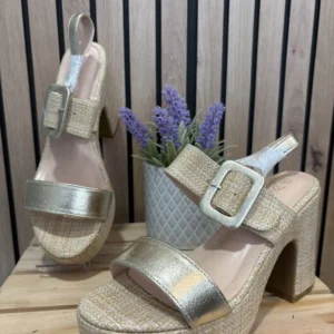 tacon dorado rafia