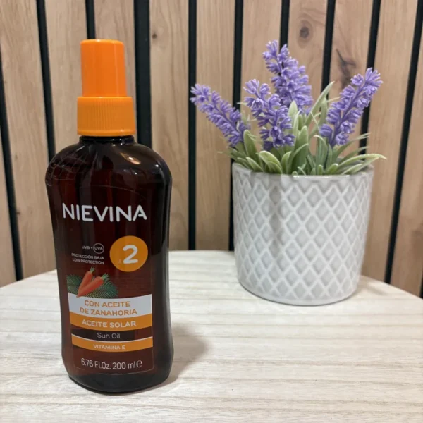 aceite solar zanahoria